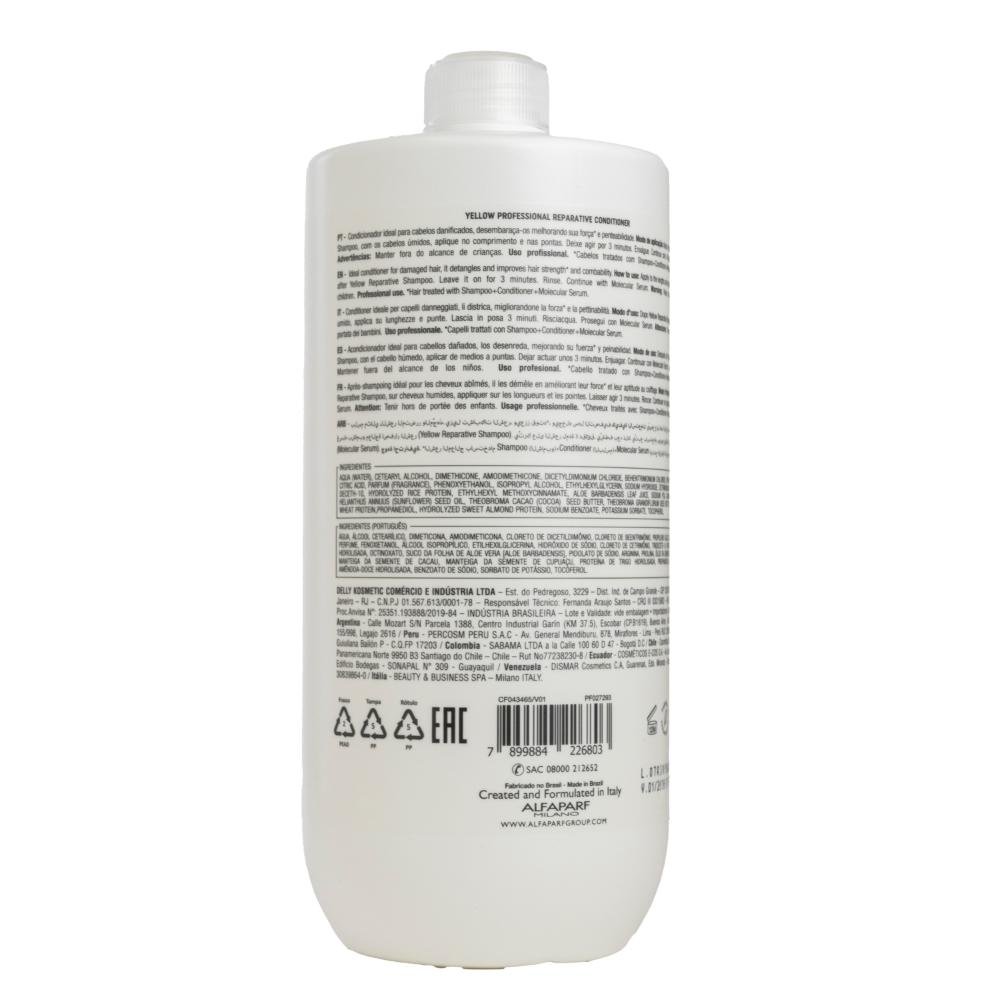 Yellow Repair Tratamento Reparador Condicionador 1L 1L 3