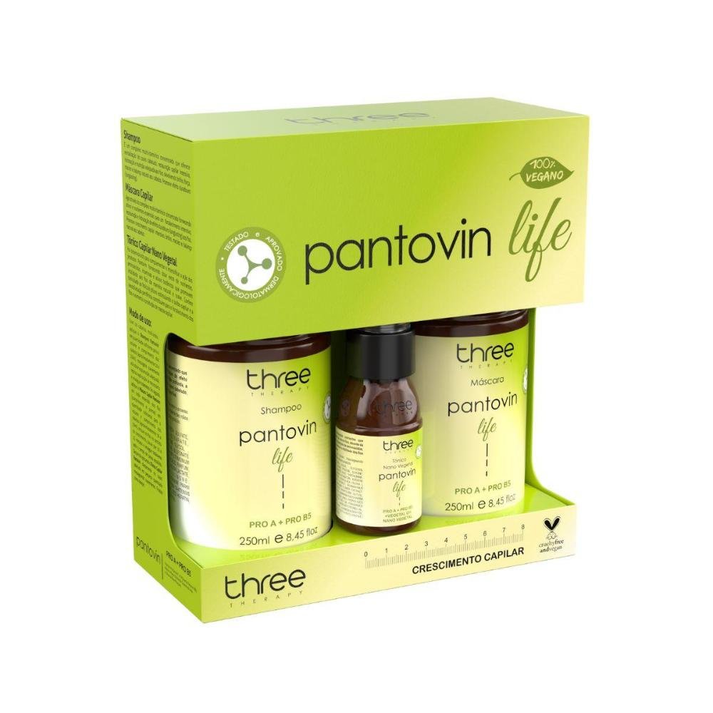 Three Therapy Pantovin Life Kit Crescimento Capilar ÚNICO 2