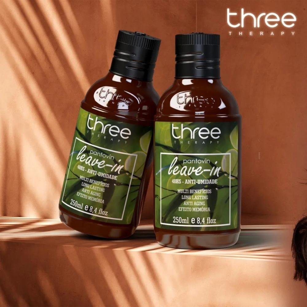 Leave-in Three Therapy Pantovin Anti-umidade 48h 250 ml 250ml 5