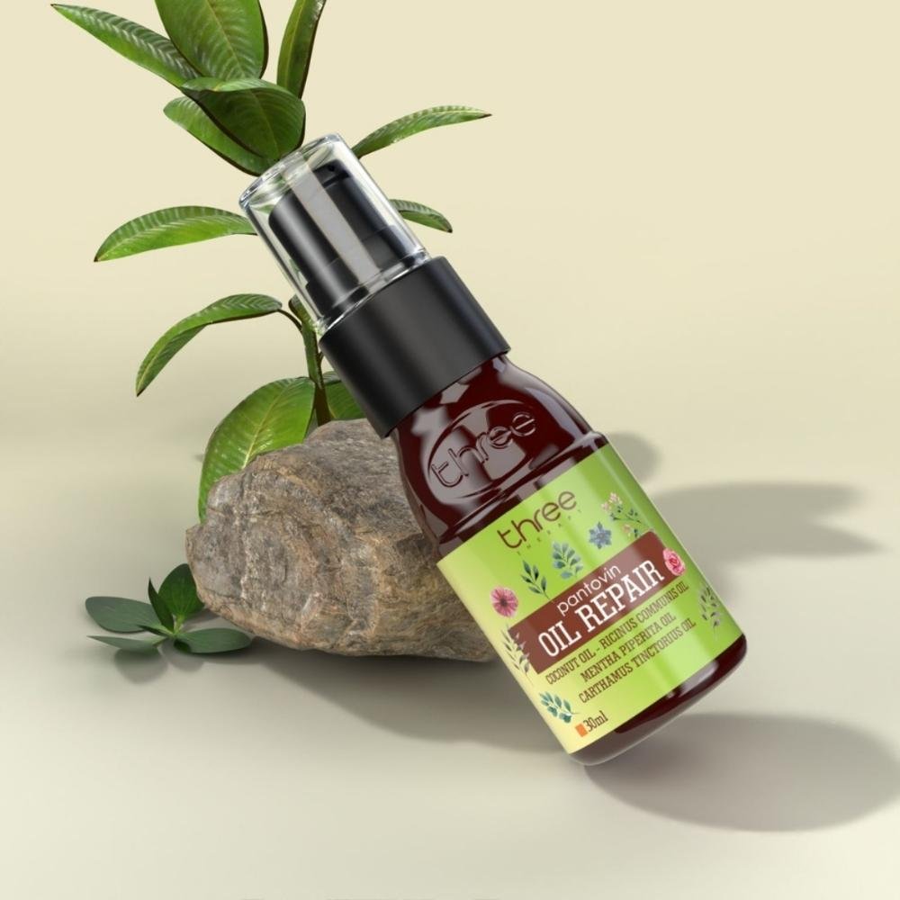 Three Therapy Pantovin Finalizador Repair Óleo 30ml 30ml 4
