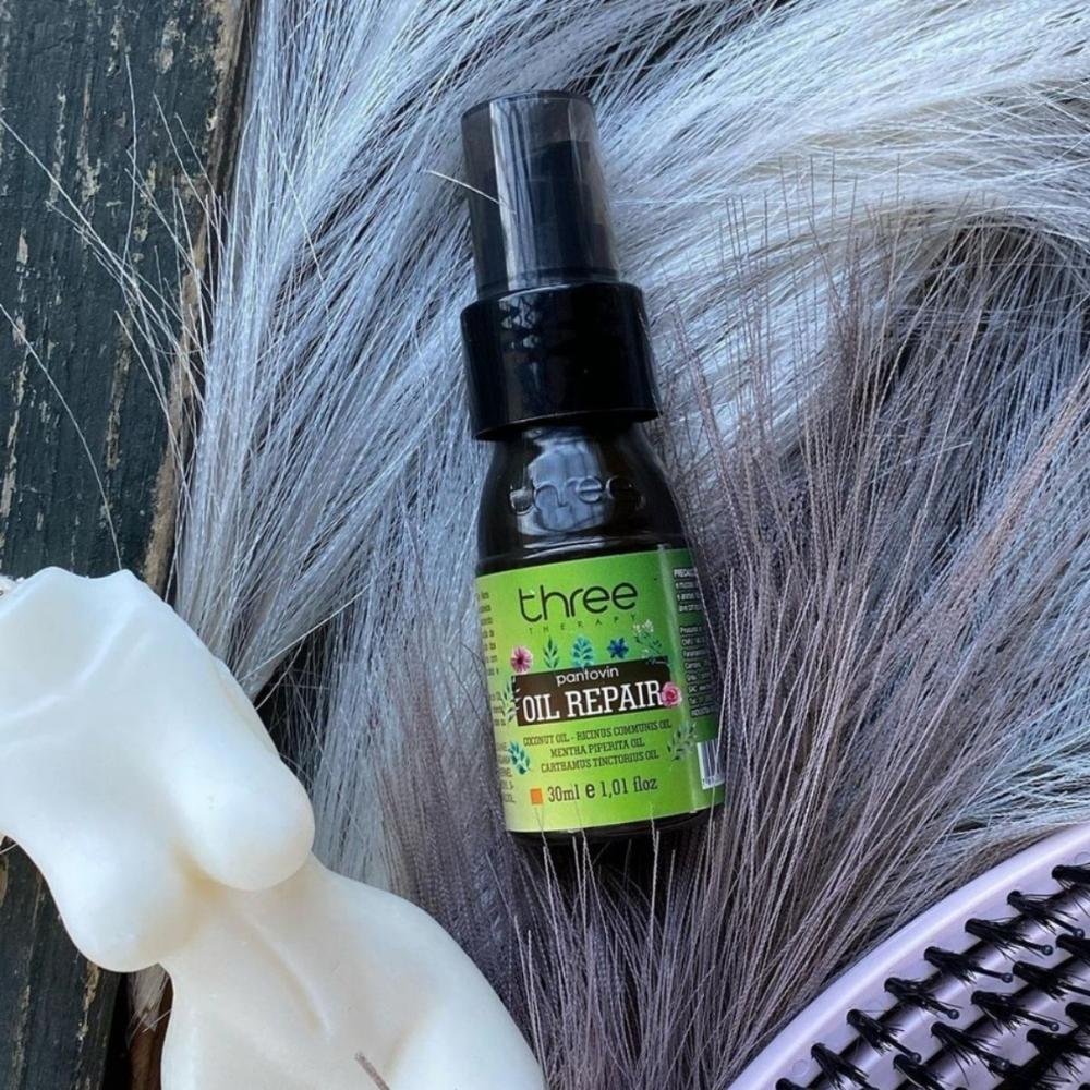 Three Therapy Pantovin Finalizador Repair Óleo 30ml 30ml 5