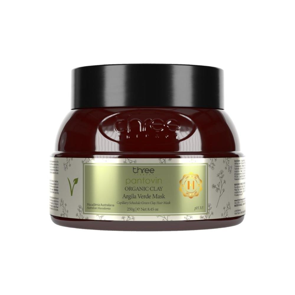 Three Therapy Organic Clay Argila Verde Máscara 250g 250g 1