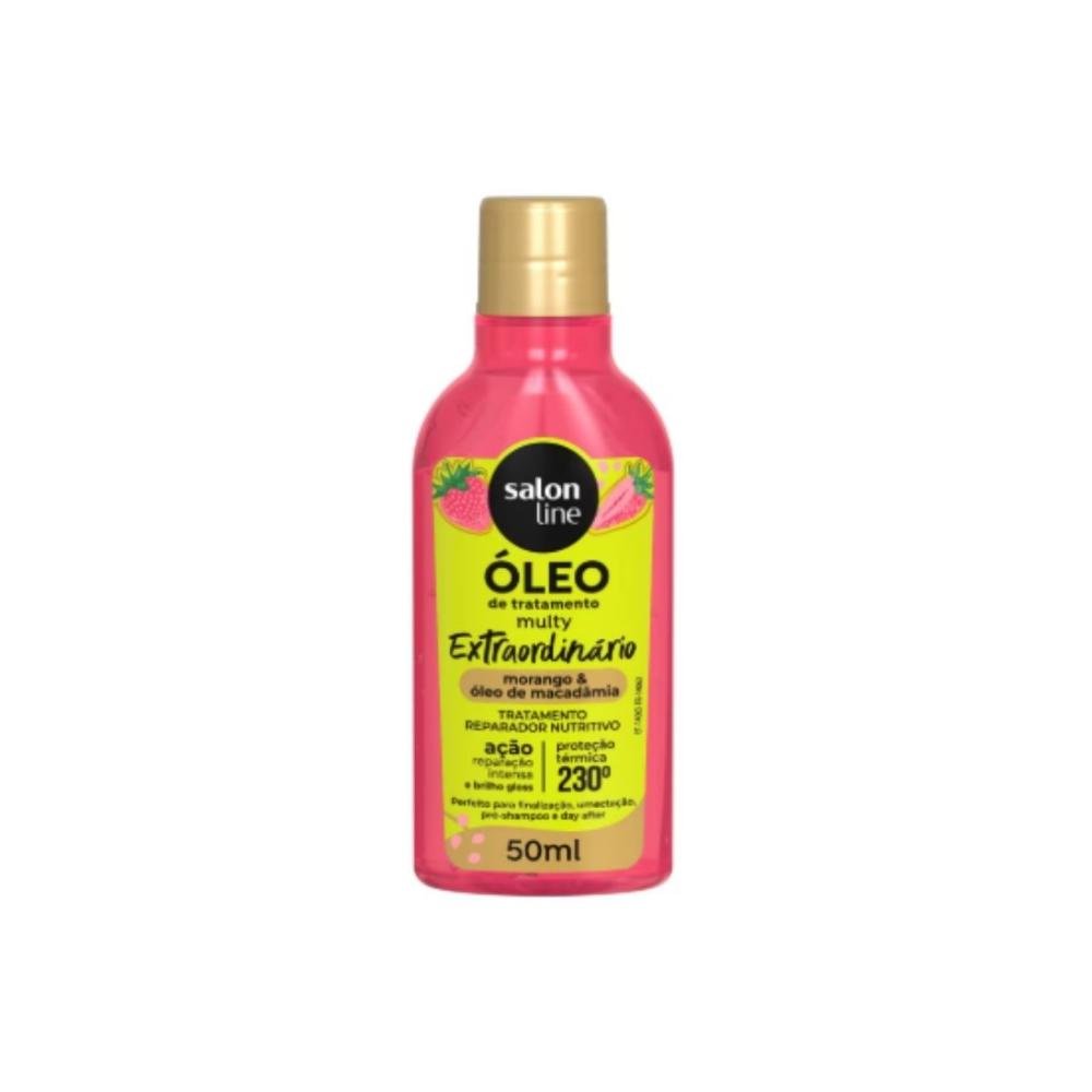 Salon Line Cachos dos Sonhos Multy Morango Óleo 50ml