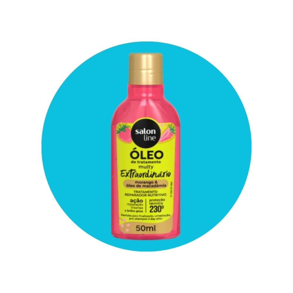 Salon Line Cachos dos Sonhos Multy Morango Óleo 50ml 50ml 3