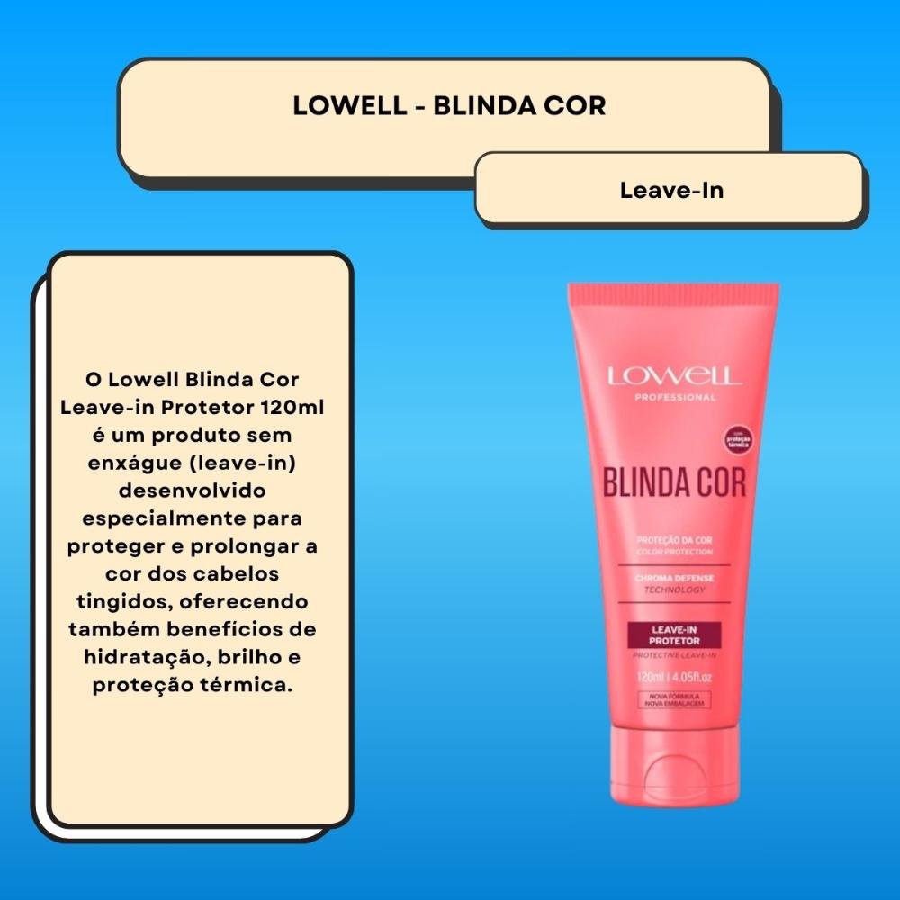 Lowell Blinda Cor Leave-in Protetor 120ml 120ml 2