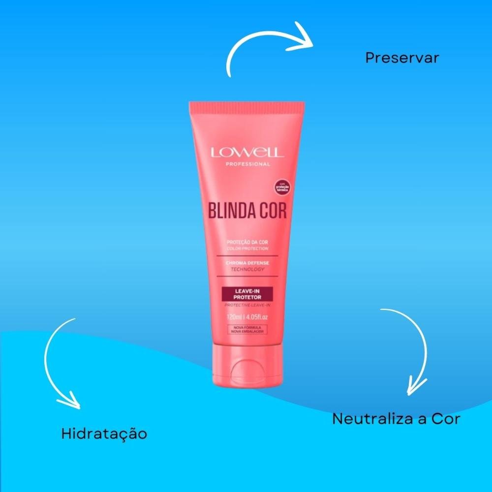 Lowell Blinda Cor Leave-in Protetor 120ml 120ml 4