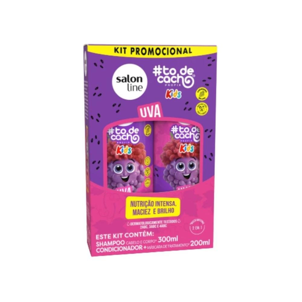 Salon Line #todecacho Uva Kit Shampoo e Condicionador