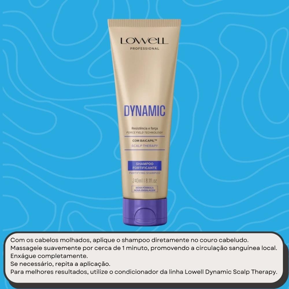 Lowell Dynamic Shampoo Fortificante 240ml 240ml 5