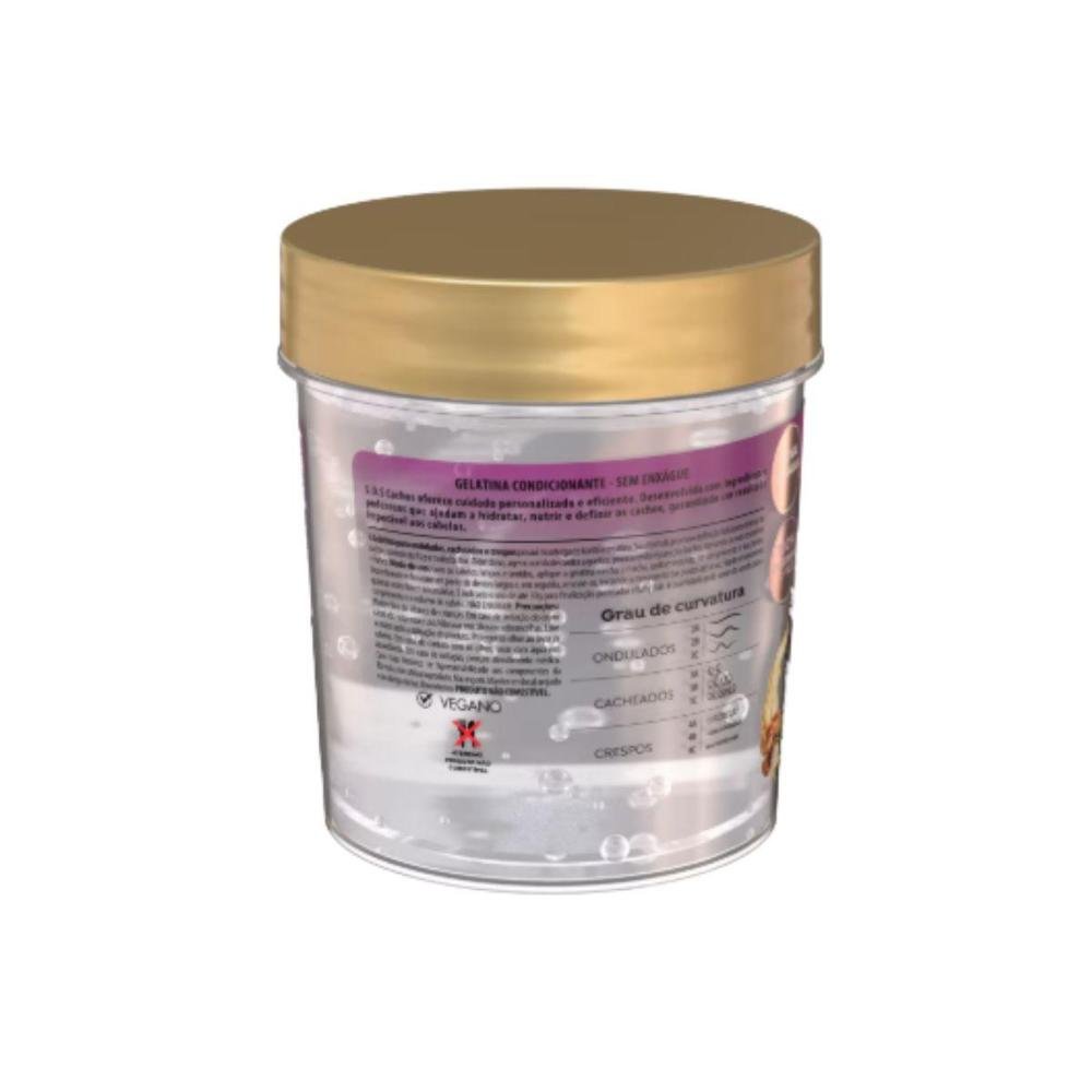 Oleo Salon Line S.O.S Cachos 10 em 1 Multibenefícios para Cabelo Cacheado 100 ml 100ml 7