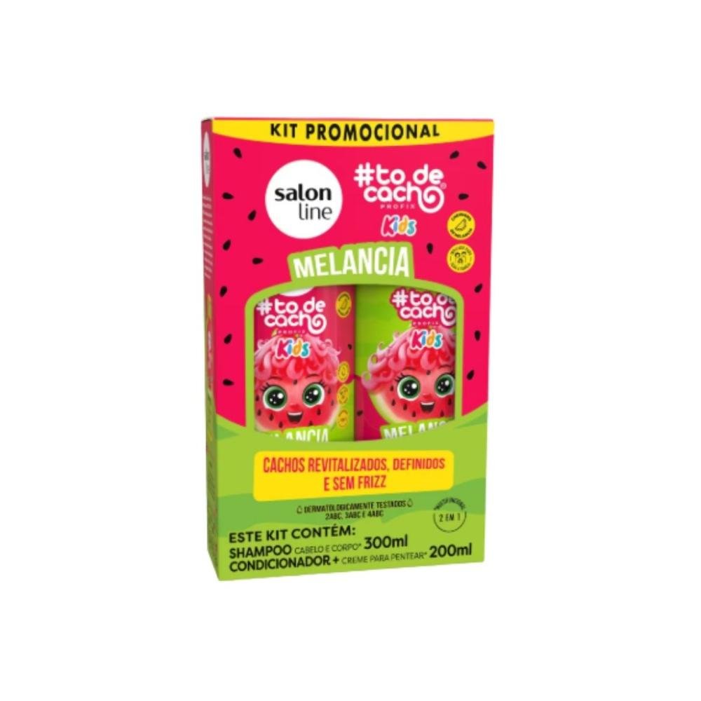 Salon Line #todecacho Melancia Kit Shampoo e Condicionador ÚNICO 1