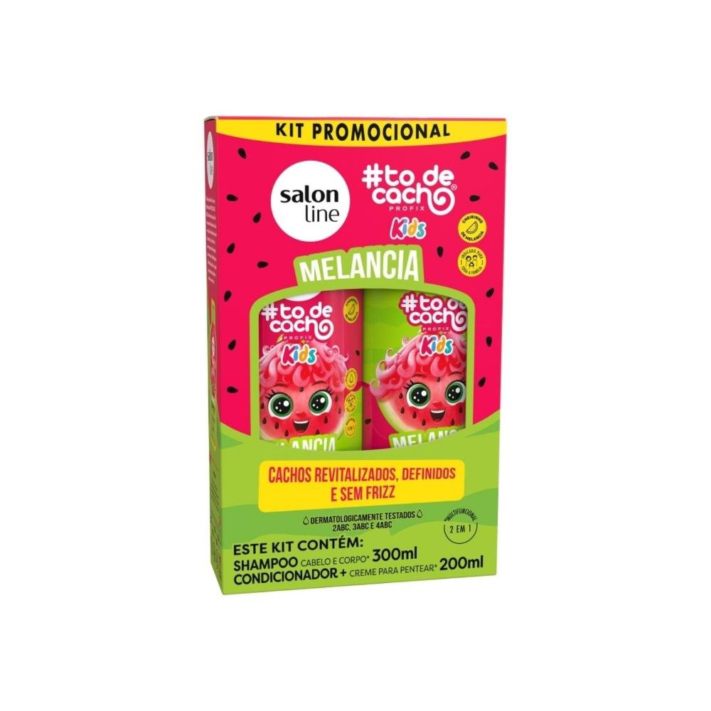 Salon Line #todecacho Melancia Kit Shampoo e Condicionador ÚNICO 6