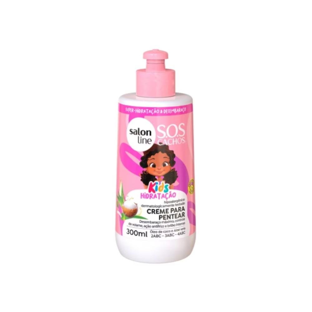Salon Line S.O.S Cachos Kids Hidratação Creme 300ml