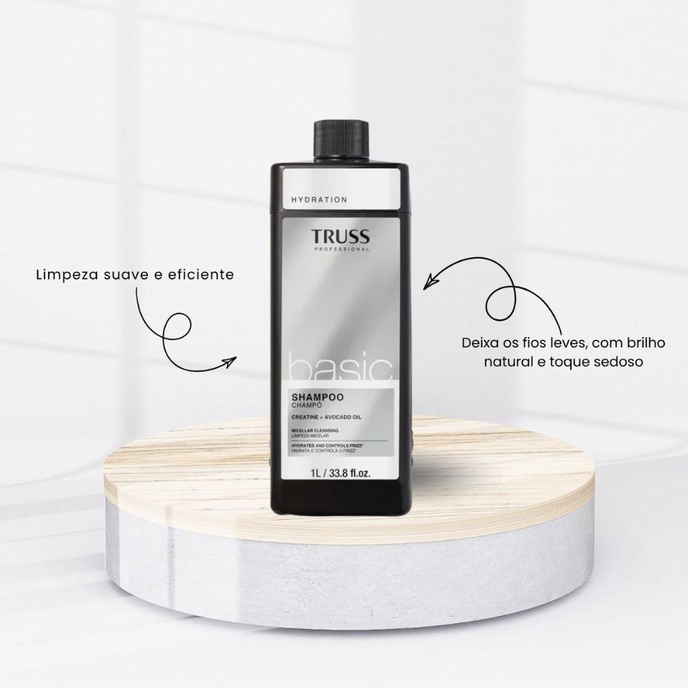 TRUSS Professional Hydration Basic Shampoo 1L 1L 2