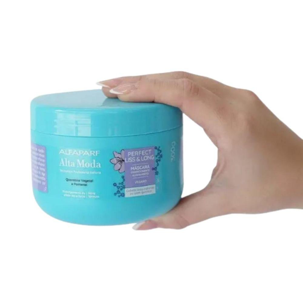 Máscara Alfaparf Alta Moda Perfect Liss & Long 300 g 300g 3