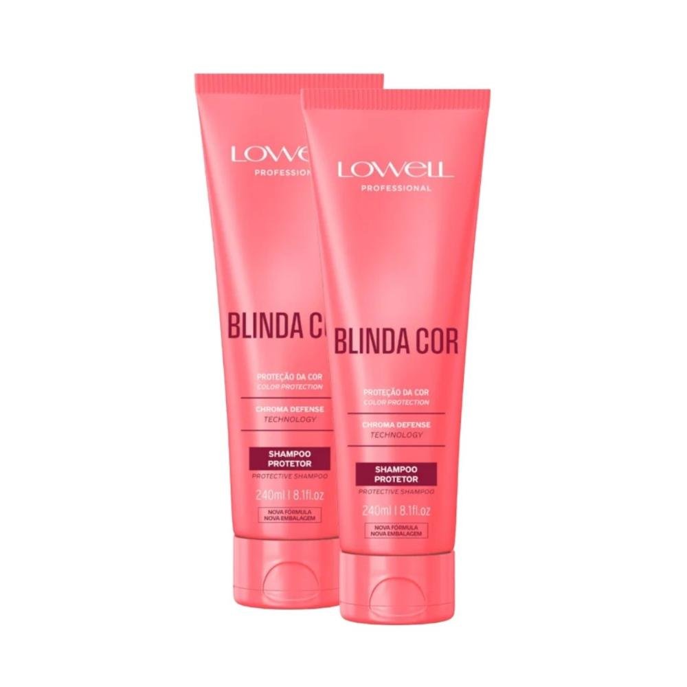 Lowell Blinda Cor Kit 2 Shampoo Protetor 240ml