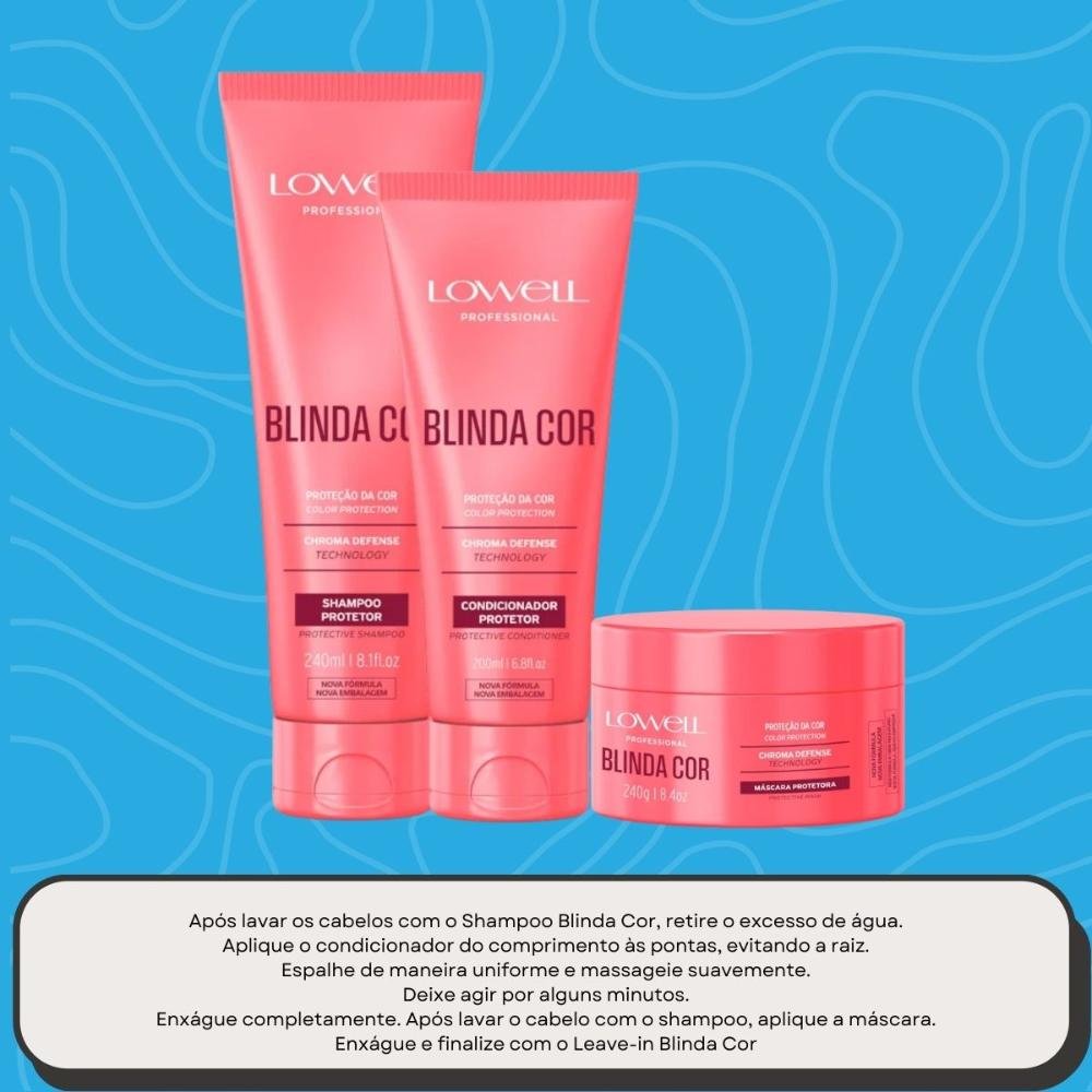Kit Lowell Blinda Cor Protetor (3 Produtos) ÚNICO 5