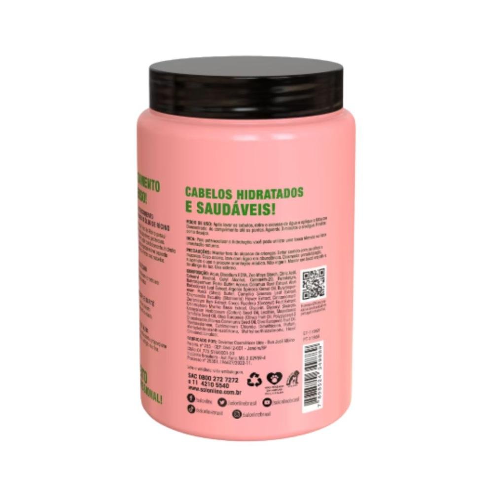 Salon Line S.O.S Hidratação Óleo de Rícino Máscara 1kg 1kg 8