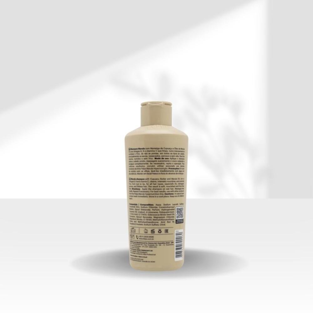Felps Professional Marula Hipernutrição Shampoo 250ml 250ml 4