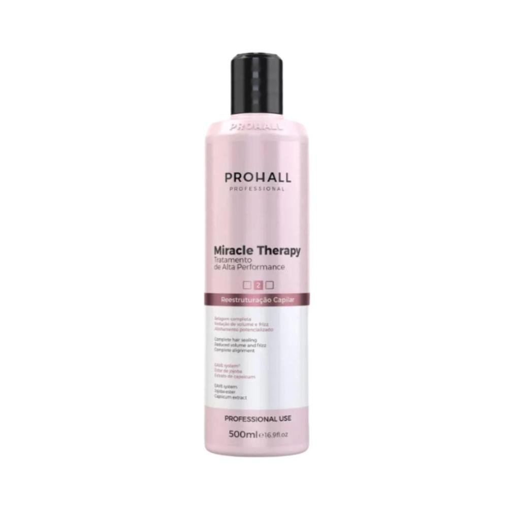 Prohall Miracle Therapy kit Shampoo e Condicionante 500ml ÚNICO 5