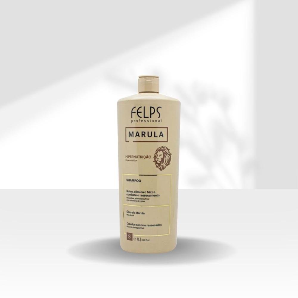 Shampoo Felps Marula Hipernutrição Shampoo Hidratante 1 Litro 1L 3