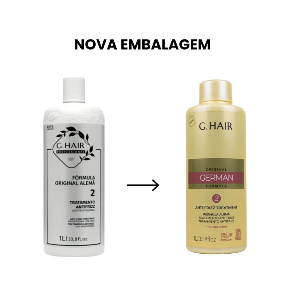 G.Hair Original German Formula 2 Anti-Frizz 1L 1L 4