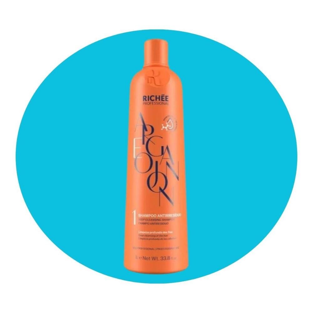 Richée Professional Argan e Ojon Antirresíduo Shampoo 1L 1L 3