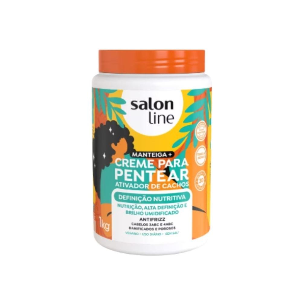 Salon Line Manteiga Ativador de Cahos Creme 1kg