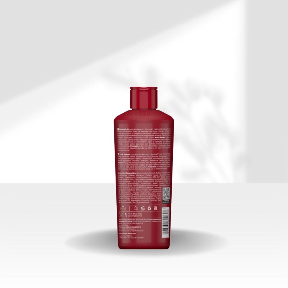 Felps Professional S.O.S Recosntrução Shampoo 250ml 250ml 4