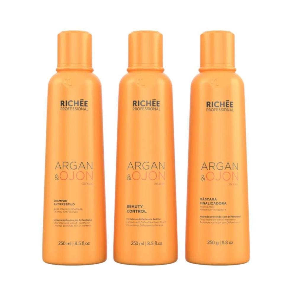 Richée Professional Argan e Ojon Kit (3 Produtos)