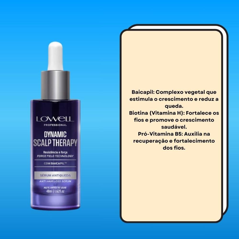 Lowell Dynamic Sérum Antiqueda 48ml 48ml 3