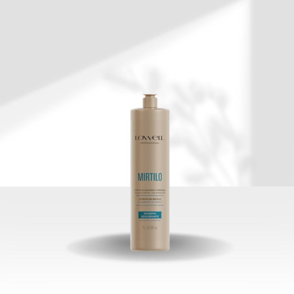 Shampoo Lowell Mirtilo Equilibrante 1 Litro 1L 3