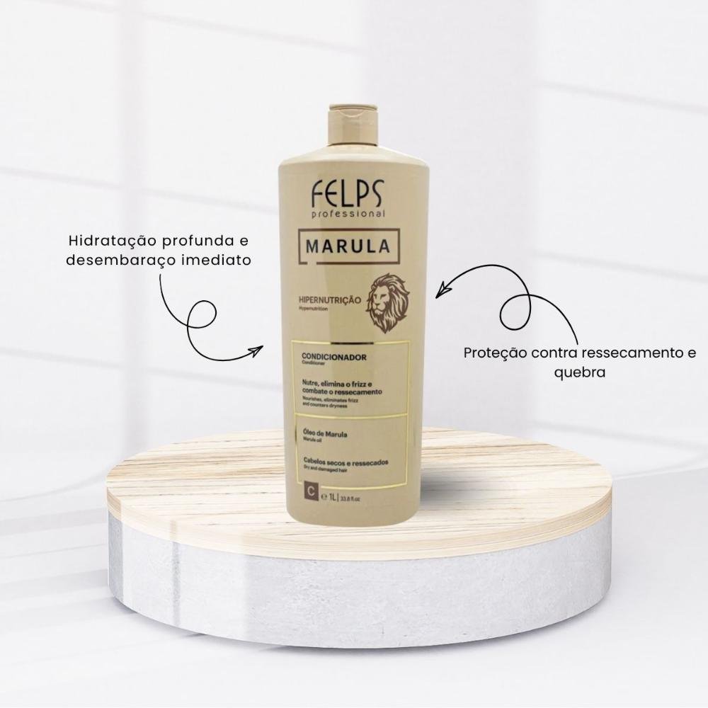 Condicionador Felps Marula Hipernutrição 1 Litro 1L 2