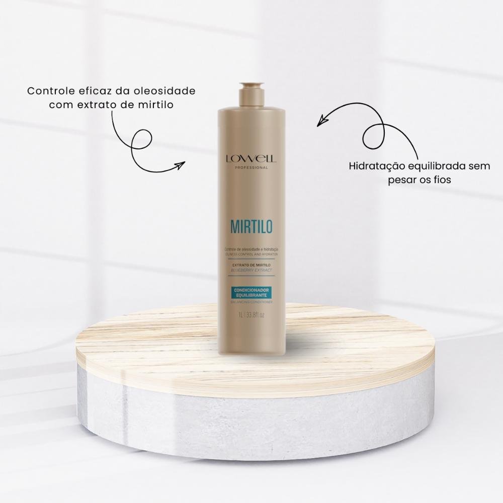 Lowell Professional Mirtilo Equilibrante Condicionador 1L 1L 2