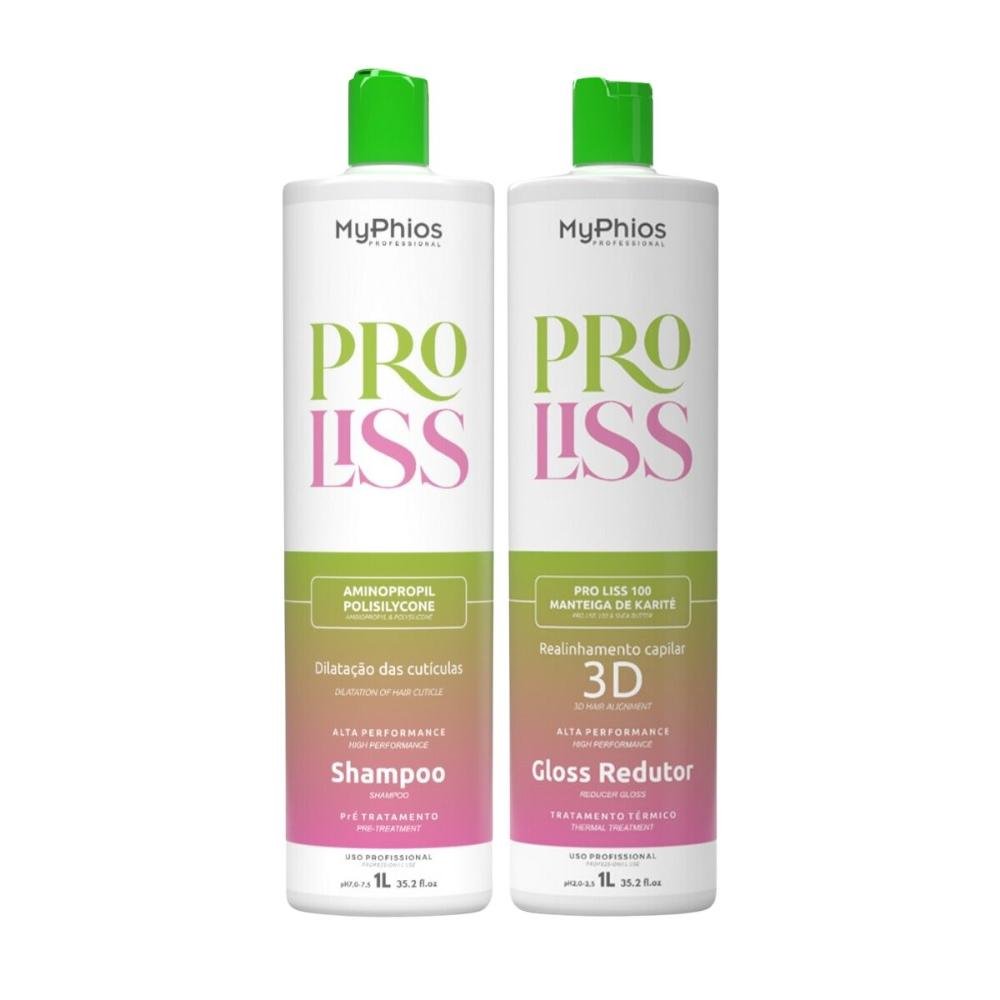 MyPhios Professional ProLiss Pré Tratamento Shampoo 1L 1L 5