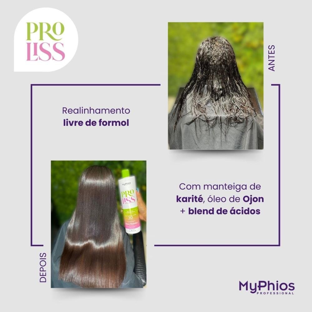 MyPhios Professional ProLiss Pré Tratamento Shampoo 1L 1L 8