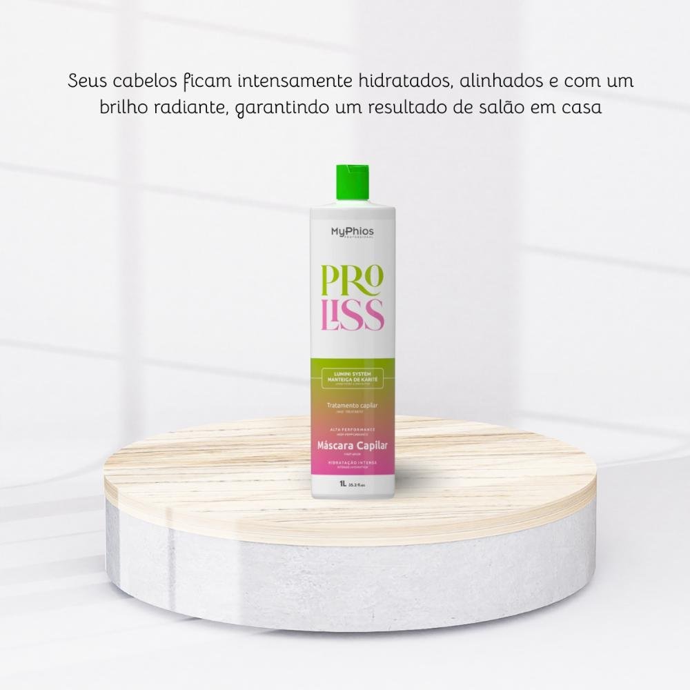 Máscara MyPhios ProLiss 1 Litro 1L 4