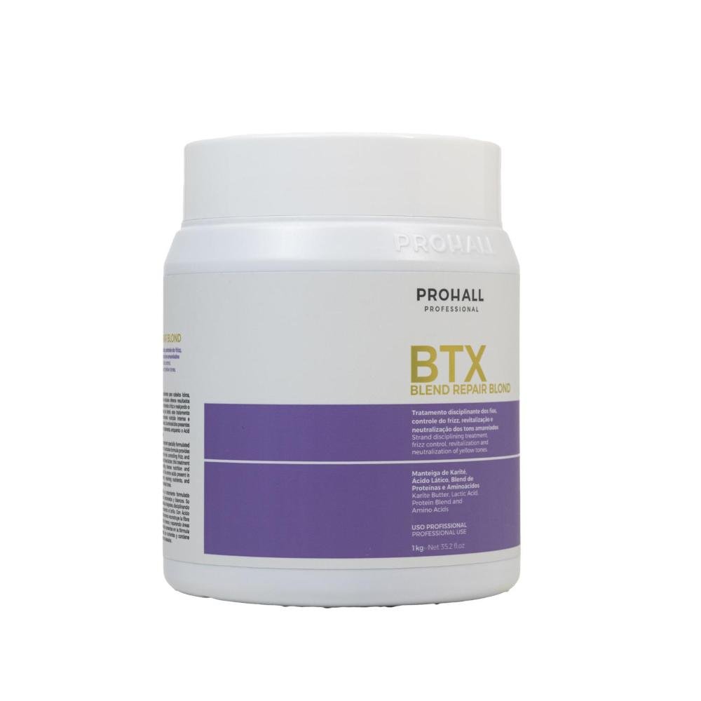 Prohall Professional Tratamento Btx Blend Repair Blond 1kg 1kg 2