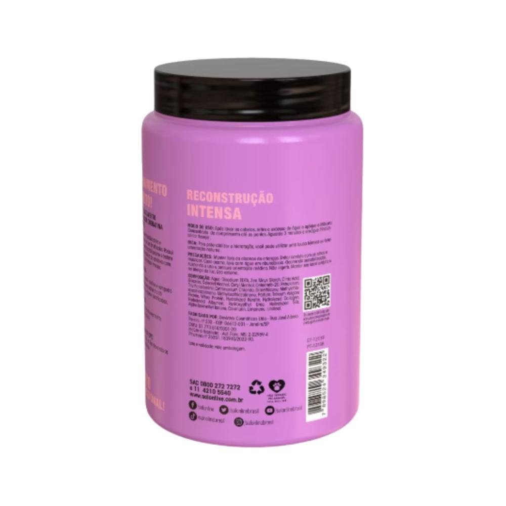 Máscara Salon Line S.O.S Máscara de Hidratação Queratina e Colágeno 1 Kg 1kg 3