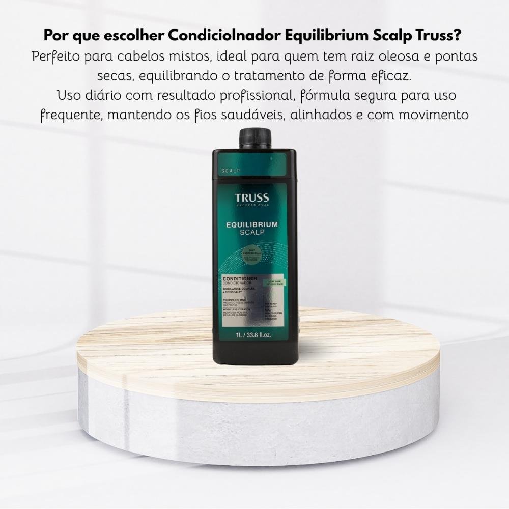 Truss Equilibrium Scalp Uso Diário Condicionador 1L 1L 6