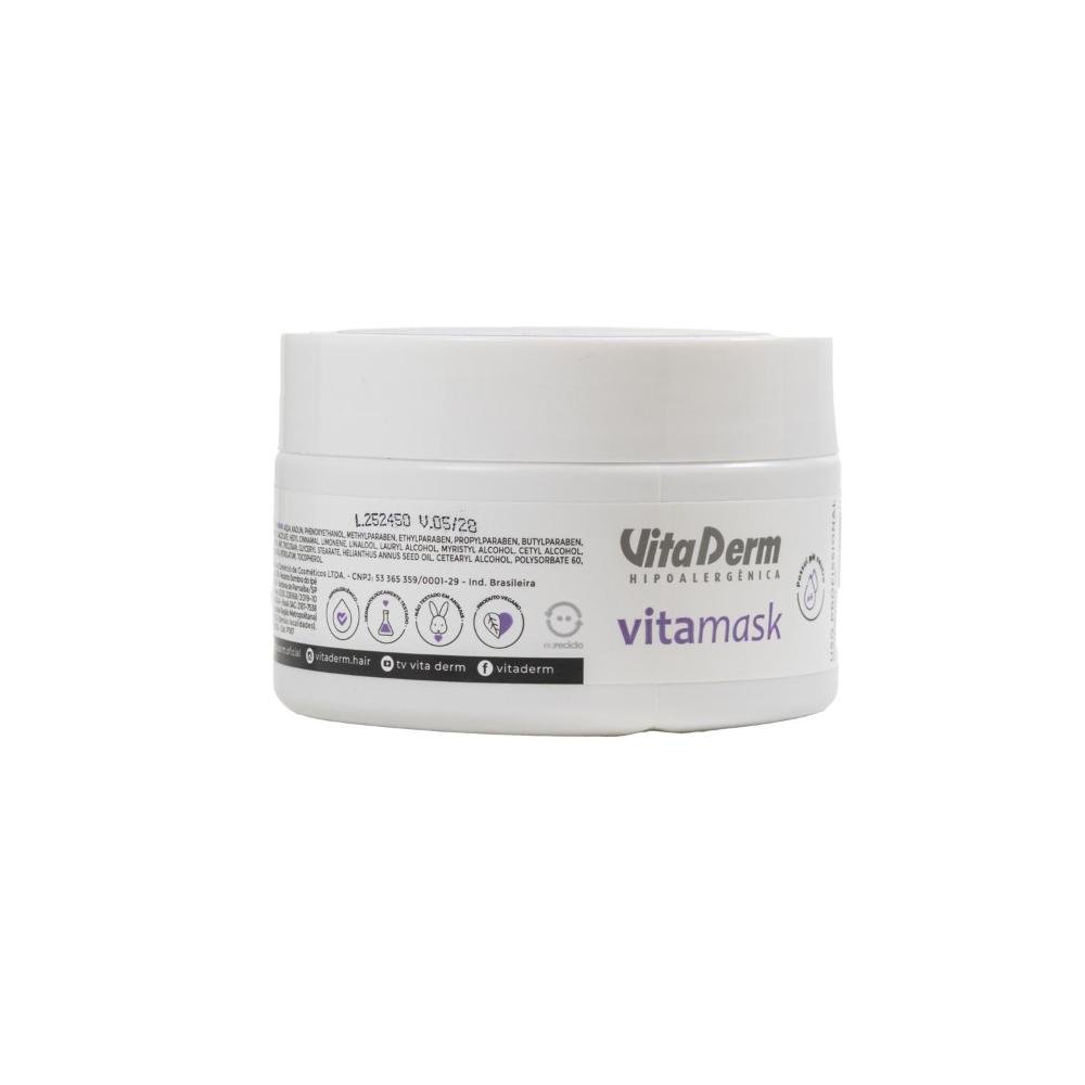 Vita Derm Hipoalergênica VitaMask Fango Cream Máscara 240g 240g 2