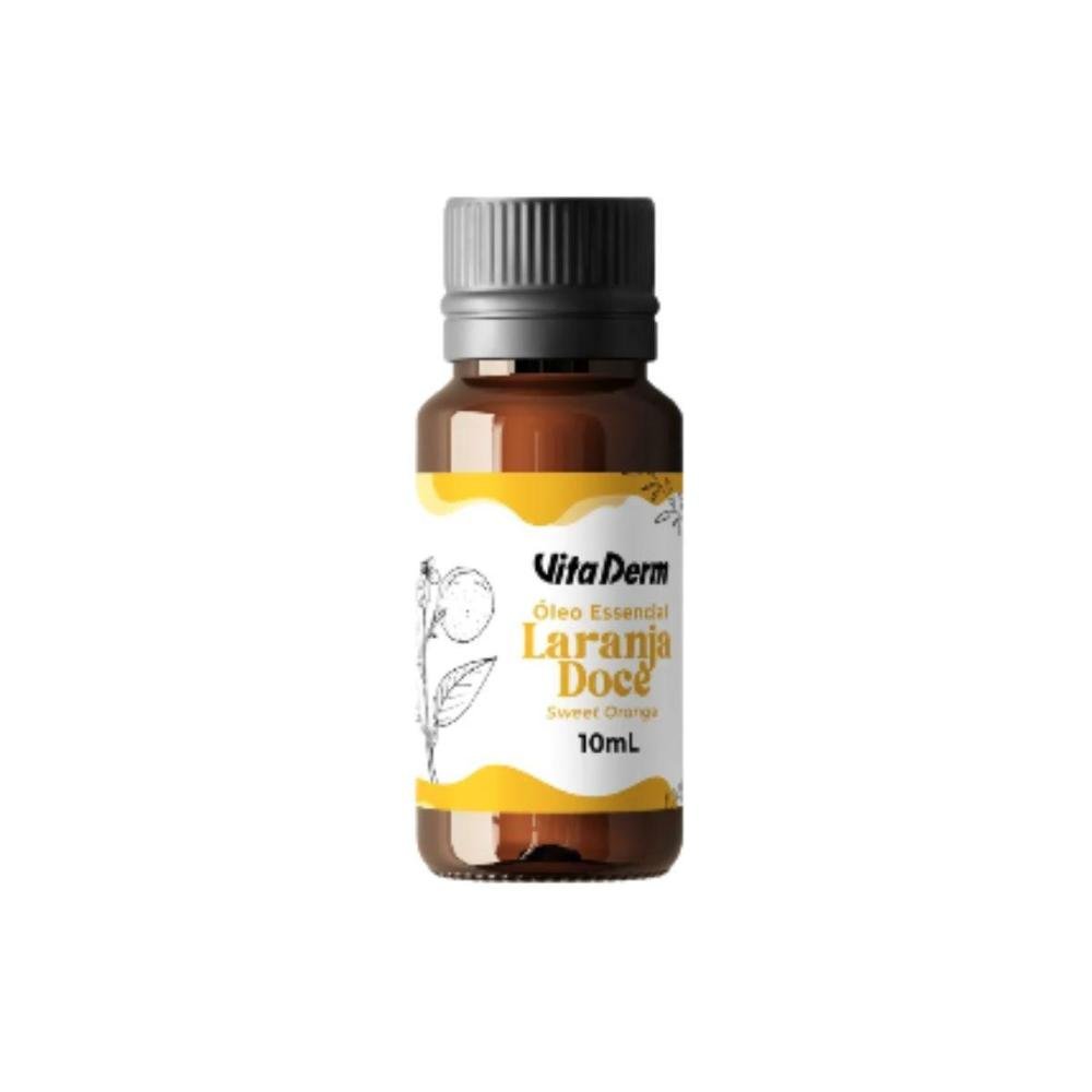 Vita Derm Laranja Doce 100% Puro Óleo Essencial 10ml