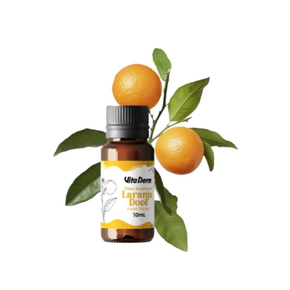 Vita Derm Laranja Doce 100% Puro Óleo Essencial 10ml 10ml 2