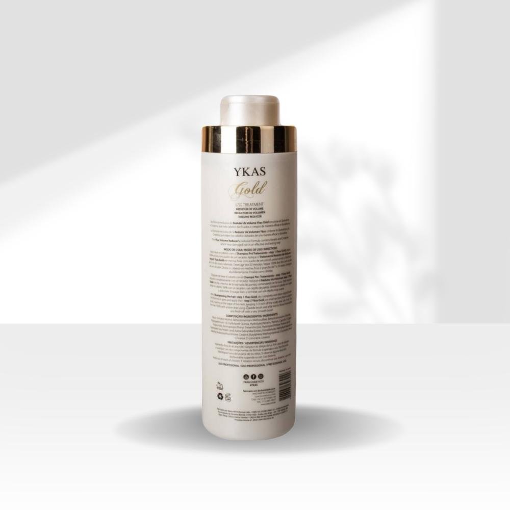 Ykas Profissional Liss Treatment Gold Step 2 1L 1L 4