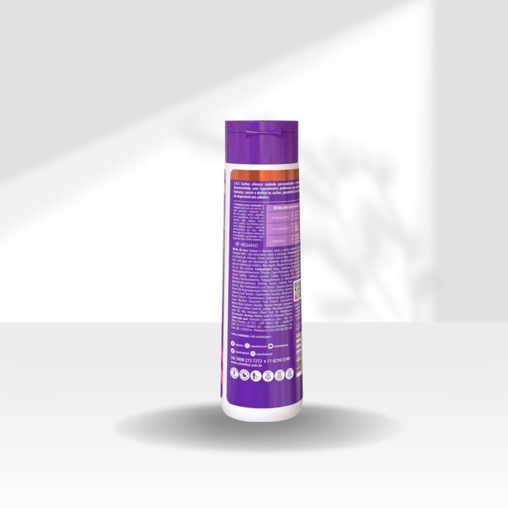 Salon Line S.O.S Cachos Super Óleos Kit 3 Shampoo 300ml ÚNICO 7