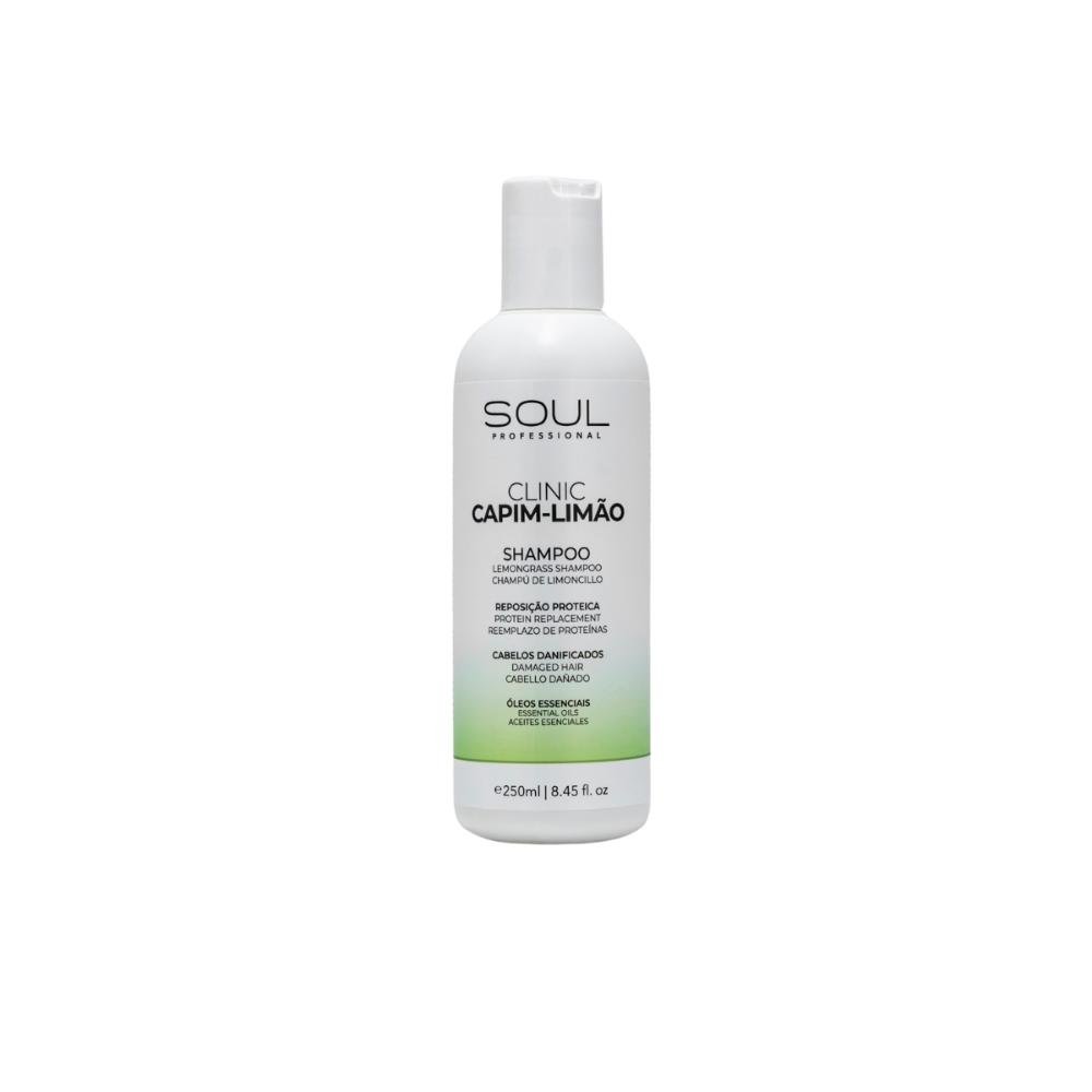 Shampoo Soul Clinic Oleos Essenciais Capim Limão 250 ml