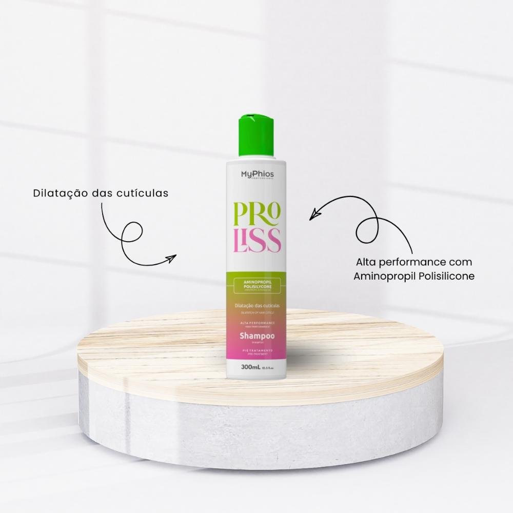 MyPhios Professional ProLiss Pré Tratamento Shampoo 300ml 300ml 2