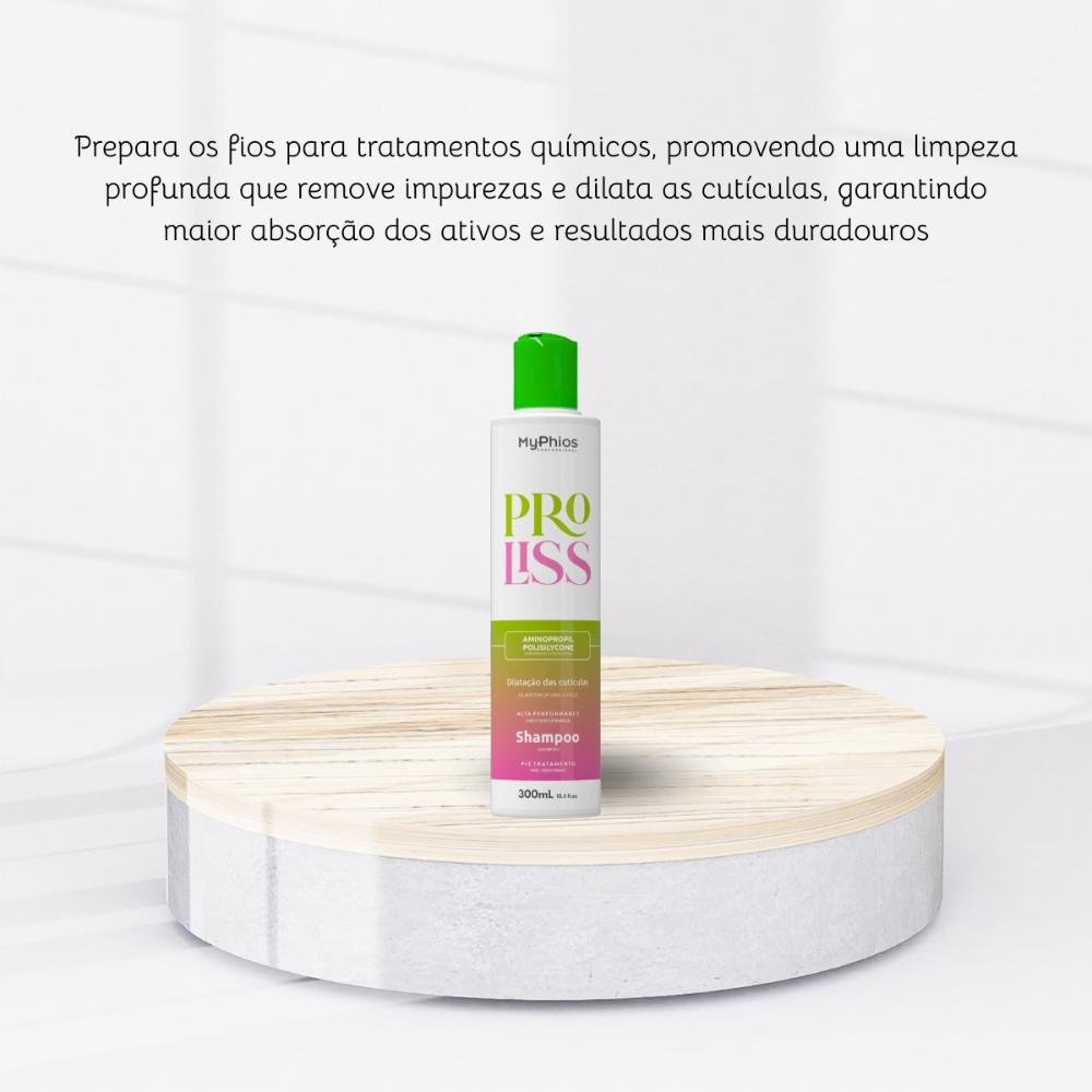 MyPhios Professional ProLiss Pré Tratamento Shampoo 300ml 300ml 4