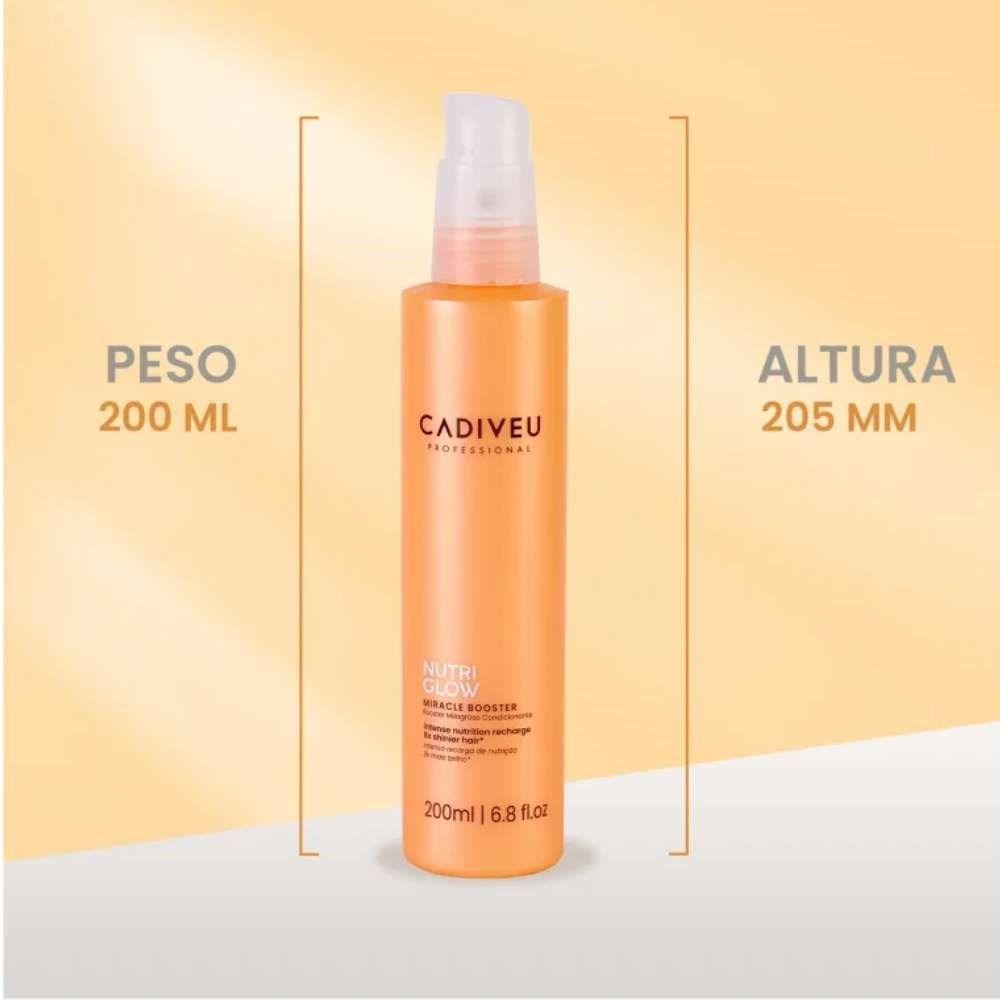 Cadiveu Nutri Glow Kit 2 Fluído de Tratamento 200ml ÚNICO 3