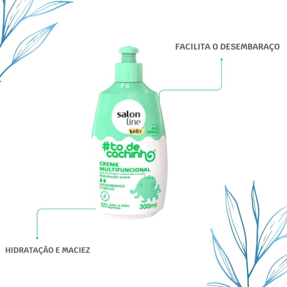 Salon Line #todecachinho Baby Creme Multifuncional 300ml 300ml 3