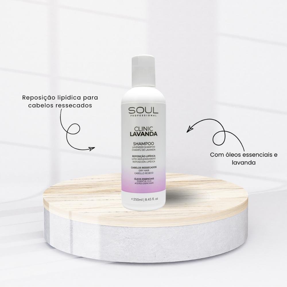 Shampoo Soul Clinic Lavanda 250 ml 250g 2